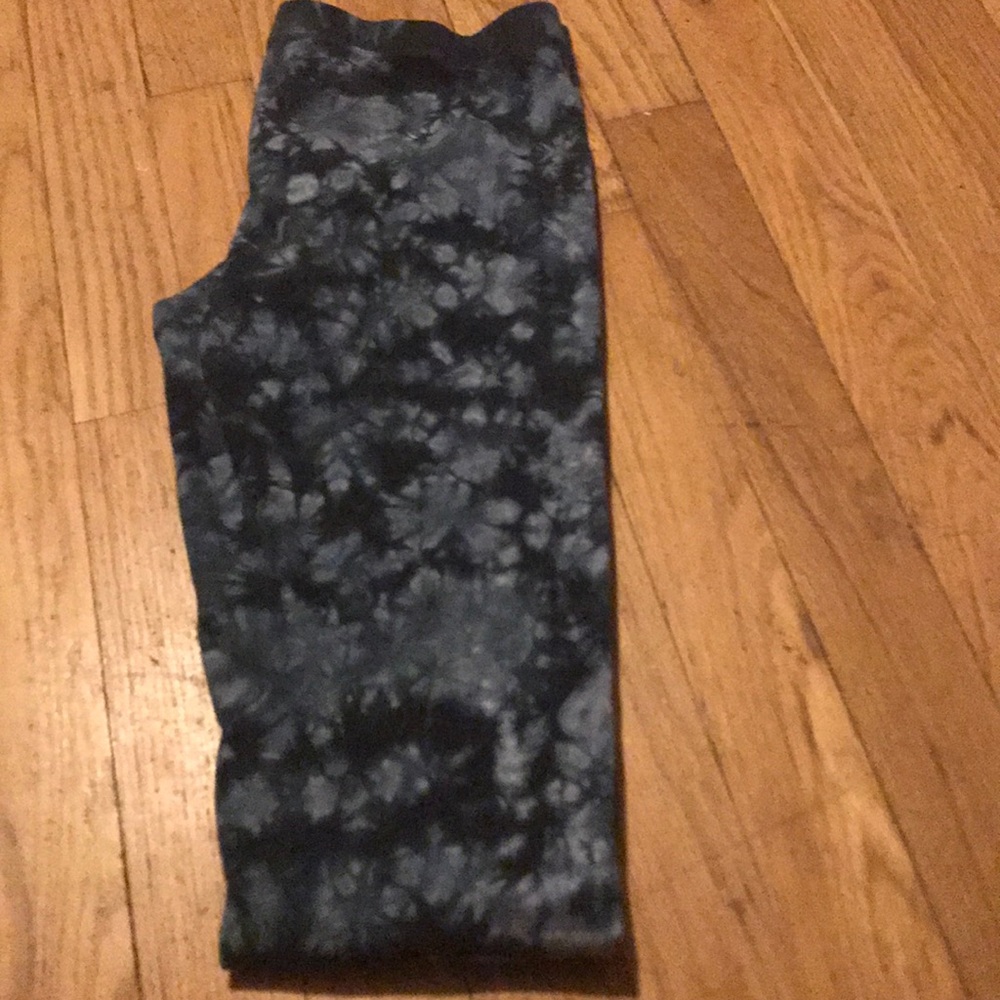 Blue the dye leggings